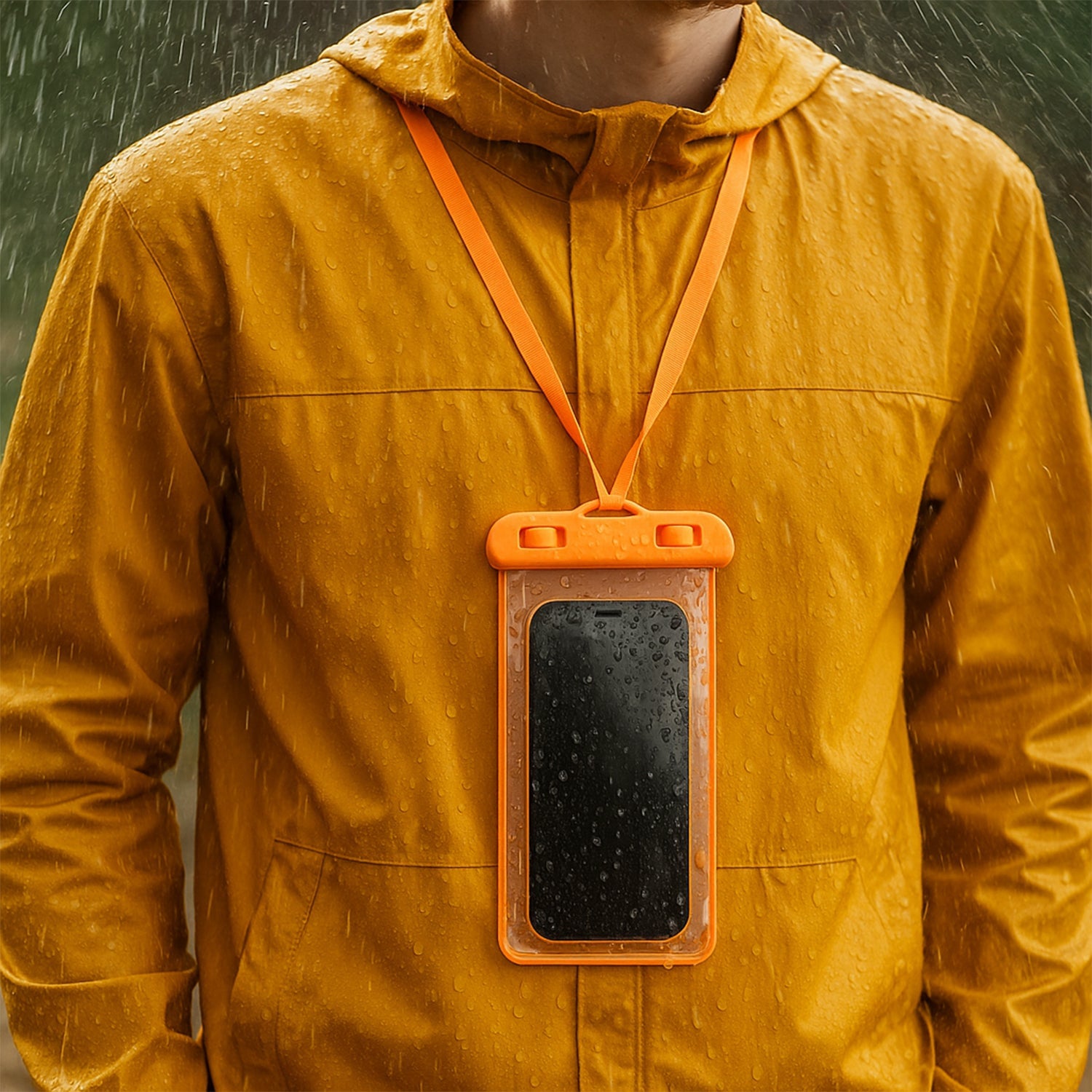 Mobile Waterproof Sealed Transparent Plastic Bag / Pouch Cover for All Mobile Phones Mobile Waterproof Sealed Transparent Plastic Bag / Pouch Cover for All Mobile Phones